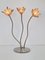 Postmoderne Vintage Tischlampe Tulip aus Edelstahl von Harco Loor, 1990er 8