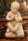 Weiße Babyfigur aus Porzellan nach Pigalle von Capodimonte, 1800 1