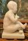 Weiße Babyfigur aus Porzellan nach Pigalle von Capodimonte, 1800 4