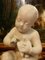 Weiße Babyfigur aus Porzellan nach Pigalle von Capodimonte, 1800 3
