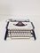 Vintage Olympia Traveler De Luxe Typewriter with Case, 1970s 3
