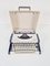 Vintage Olympia Traveler De Luxe Typewriter with Case, 1970s 4