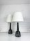 Danish Ceramic Table Lamps by Esben Klint for Le Klint, 1960, Set of 2 7