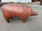 Großes Leder Schwein von Dimitri Omersa für Abercrombie & Fitch, 1960er 5