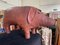 Großes Leder Schwein von Dimitri Omersa für Abercrombie & Fitch, 1960er 13