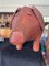 Cerdo grande de cuero de Dimitri Omersa para Abercrombie & Fitch, años 60, Imagen 12