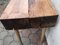 Tavolino da caffè massiccio in tronchi di legno, anni '20, Immagine 10