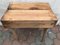 Table Basse Massive en Rondins de Bois, 1920s 32