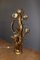 Floor Lamp in Gold and Silver Metal, 1970s 5