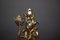 Floor Lamp in Gold and Silver Metal, 1970s 8