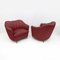 Set of Mid-Century Modern Velvet Armchairs by Gio Ponti, 1950s 6