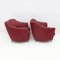 Set of Mid-Century Modern Velvet Armchairs by Gio Ponti, 1950s 7
