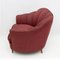 Set of Mid-Century Modern Velvet Armchairs by Gio Ponti, 1950s 5