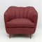 Set of Mid-Century Modern Velvet Armchairs by Gio Ponti, 1950s 2