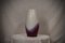 Vivarini La Formia Murano Art Glass Vase in Violet Red and White, 1980s 5