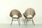 Vintage Rattan Lounge Chairs by H. Broekhuizen for Rohé Noordwolde, the Netherlands, 1960s, Set of 2 8