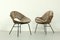 Vintage Rattan Lounge Chairs by H. Broekhuizen for Rohé Noordwolde, the Netherlands, 1960s, Set of 2 2