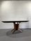 Mid-Century Table in Rosewood and Enamelled Metal Design, 1950s, Image 3