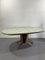 Mid-Century Table in Rosewood and Enamelled Metal Design, 1950s, Image 12