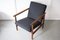 Grey Danish Armchair in Oak, 1960s 6