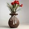 Japanese Shigaraki Ikebana Flower Vase, 1960s, Image 2