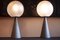 Vintage Italian Bilia Table Lamps by Gio Ponti for Fontana Arte, 1970s, Set of 2 3