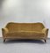 Mid-Century Three-Seater Velvet Sofa by Gio Ponti for Casa & Giardino, 1950s 1