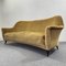 Mid-Century Three-Seater Velvet Sofa by Gio Ponti for Casa & Giardino, 1950s, Image 8