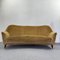 Mid-Century Three-Seater Velvet Sofa by Gio Ponti for Casa & Giardino, 1950s, Image 7