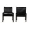 Vintage Black Lacquered Monk Dining Chair by Tobia & Afra Scarpa for Molteni, 1976, Set of 10, Image 6