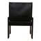 Vintage Black Lacquered Monk Dining Chair by Tobia & Afra Scarpa for Molteni, 1976, Set of 10, Image 16