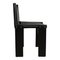 Vintage Black Lacquered Monk Dining Chair by Tobia & Afra Scarpa for Molteni, 1976, Set of 10, Image 14