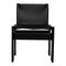 Vintage Black Lacquered Monk Dining Chair by Tobia & Afra Scarpa for Molteni, 1976, Set of 10, Image 10