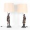 Antique Table Lamps, Set of 2, Image 1