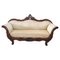 Mid 19th Century Carved Walnut Sofa 1