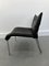 Mid-Century Scandinavian Black Patchwork Leather Lounge Chair from Ikea, 1980s 12