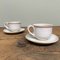 Vintage Ceramic Cups with Saucer, 1970s, Set of 4 15