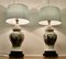 Lampes Vases Vintage Orientales en Porcelaine, 1920s, Set de 2 5