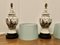 Lampade da vaso vintage in porcellana, anni '20, set di 2, Immagine 2