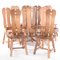Vintage Chairs by De Puydt, 1970s, Set of 12, Image 1