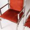 Rote Vintage Sessel, 1970er, 2er Set 6