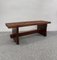Vintage Bench in Peroba and Brauna Wood by Lina Bo Bardi, 1940s, Image 1