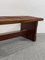 Vintage Bench in Peroba and Brauna Wood by Lina Bo Bardi, 1940s, Image 4