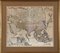 Ancienne Carte de l'Asie : Exactissima Asiae Delineatio in Praecipuas Regiones Gravure sur Cuivre Colorée à la Main Originale par Carel Allard, 1694 1