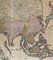 Mapa antiguo de Asia: Exactissima Asiae Delineatio en Praecipuas Regiones Grabado en cobre pintado a mano original de Carel Allard, 1694, Imagen 3