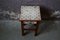 Chic Country Wooden Drawer Stool, 1950s 9
