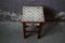 Chic Country Wooden Drawer Stool, 1950s, Image 9