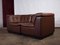 Danish Leather Modular Sofa, 1960s, Set of 2 3