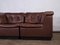 Danish Leather Modular Sofa, 1960s, Set of 2 2