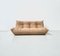 Canapé Togo Vintage en Cuir Camel par Michel Ducaroy pour Ligne Roset, France, 1970s 5